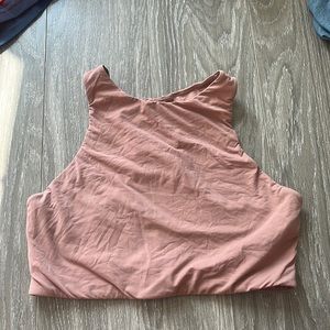 skims fits everyone rose high neck tank